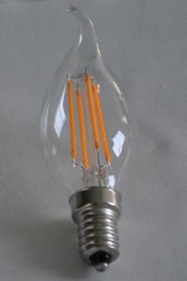 China Eco-friendly 4Watt LED Filament Bulb Light With Shockproof Technology for sale