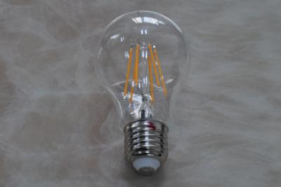 China Energy Efficient 6 Watt E27 LED Filament Bulb With Sapphire / Ceramic Bracket for sale