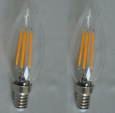 China High Efficiency 120Lm/w 4w Filament LED Light Bulb Dimmablle For Home for sale