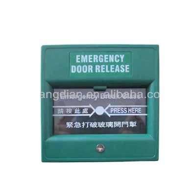 China Glass Emergency Door Release Cutoff Fire Alarm Green Call Dots For Home Security FIRE --06 for sale