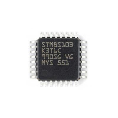 China / Flash chip IC, electronic components STM8S103K3T6C LQFP-32 chip STM8-bit 8KB series microcontroller accessories for sale