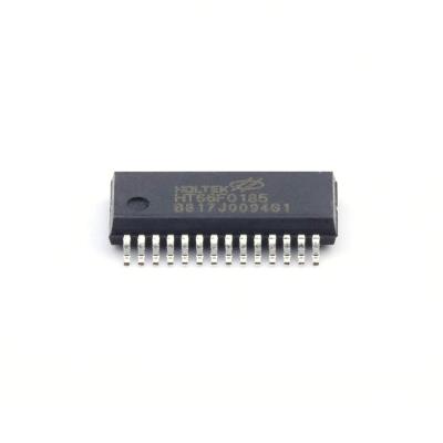 China / 8 bit onboard EEPROM chip enhanced flash mcu IC, A/D electronic components with HT66F0185 SSOP-28 orders for sale