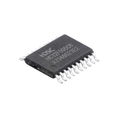 China / 32KB Patch Semiconductor 12 Bit Low Power ARM Microcontroller IC HC32F005C6PA-TSSOP20 Ground Spot for sale