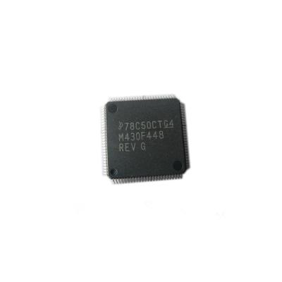 China / 48KB 16 Bit Flash Microcontroller Chip, Integrated Circuit, Electronic Components With Single MSP430F448IPZR LQFP-100 for sale