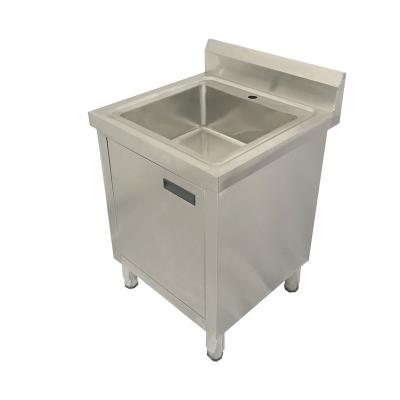 China Factory Price Industrial Free Standing Heavy Duty Commercial Sink Cabinet for sale