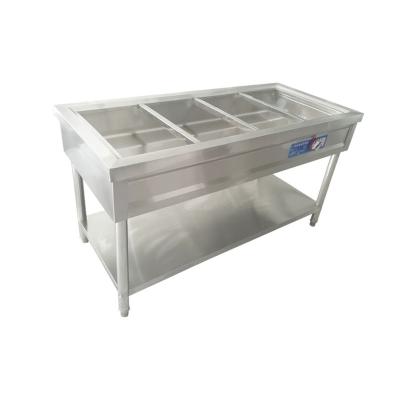 China Precise Temperature Control Assembly Treshin Electric Bain Marie Food Warmer for sale