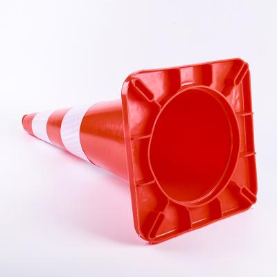 China Orange Pavement Safety Construction Road Safety PVC Traffic Road Cone for sale