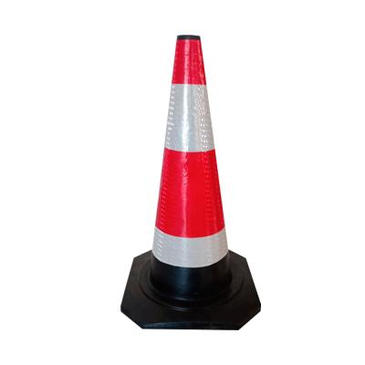 China Customizable Roadway Safety Safety Traffic Reflective Cone for sale