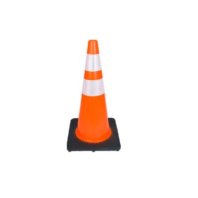 China Pavement Safety Road Safety PVC Soft Cone for sale