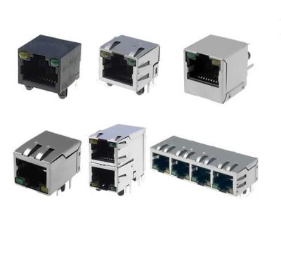 China Adaptertype Cat6 Rj45 Schakelaars Modulaire Hefboom met LEIDEN Ce ROHS van UL Te koop