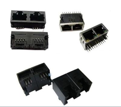 China Verticale de Schakelaar Enige Haven van Ingangsrj45 8P8C Modulaire Stoppen Rj45 Te koop