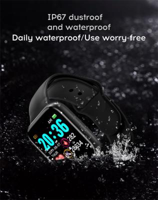 China Build in flash smart watch D20 baic sport fitness tracker smartwach d20 baic for sale