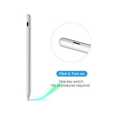 China Mobile Phone High Precision Three Led Universe Light Stylus Pointer Android Touch Pen Pencil For Tablet for sale