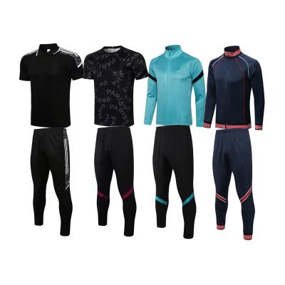 China 2023 Breathable Men's Soccer Club and National Team Zipper Soccer Teams Quick Dry Comfortable Breathable Tracksuits for sale