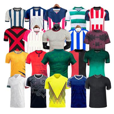 China Top Quality Thailand Grade Soccer Jersey European Wholesale Supplier Comfortable Breathable Quick Dry Jersey Top for sale