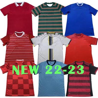 China 2022 2023 newest thailand sublimation soccer football shirt top shirt breathable quick dry comfortable top shirt tank tops for sale