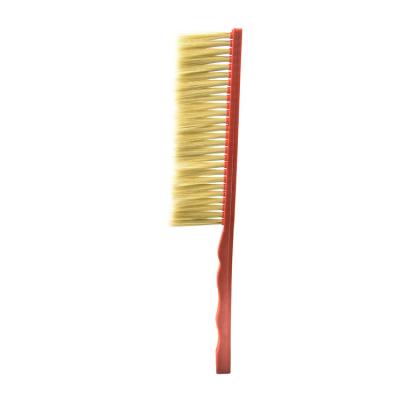 China Bee Farm Beekeeping Wholesale Supplies Plastic Handle Double Rows Bee Brush Hair for sale