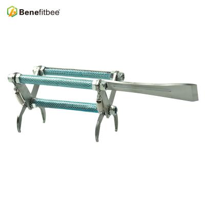 China Frame Handle China Best Bee Keeping Tool Price Bee Frame Handle With Shovel Holder Pusher For Beekeeper for sale