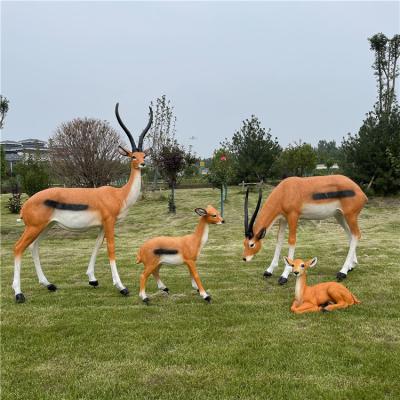 China Wholesale Europe Style Luxury New Fashion Large Resin Deer Animals Sculpt For Christmas Outdoor Decoration for sale