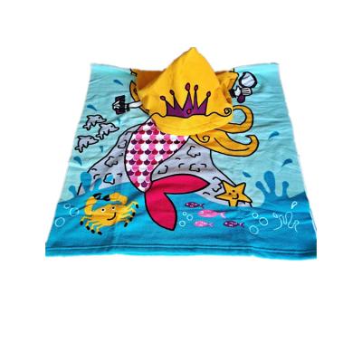 China Wholesale High Quality Child Safe Universal Towel For Kids Superdry Beach Towel Kids Custom Printed Hooded Beach Towel for sale