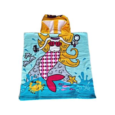 China Wholesale High Quality Child Safe Universal Towel For Children Beach Towel Custom Printed Hooded Beach Towel for sale