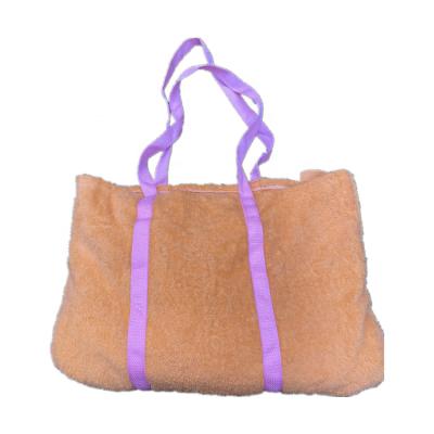 China Wholesale Hypoallergenic Cotton Tote Bag Summer Beach Bag 2 in 1 Towel and Bag for sale