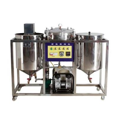 China Plant palm oil refining machine mini vegetable oil refining plant for sale for sale