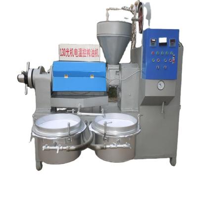 China Hot sales 6yl-130 high yield efficiency automatic sunflower oil press machine 3 in-one oil production machine on sale for sale