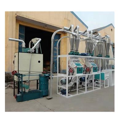 China High Efficiency Small Scale Industry Wheat Flour Mill Machine / Bigger Machine Powder Making Production Line for sale