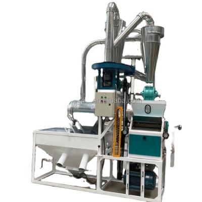 China Wheat Maize Corn Rice Grain Milling Machine Hot Sale Flour Cornmeal Processing Equipment Small Corn Flour Mill Plant Wheat Flour Milling Machine For Small Business for sale