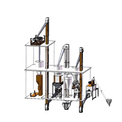 China High Efficiency Low Cost Factory Supplier 2 t/h Chicken Pig Poultry Feed Pellet Production Line Plant/Heating Cylinder for sale