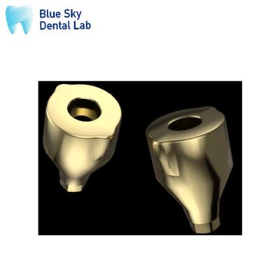 China Blue Sky Implant Healing Capsule Transfer Coping Dental Scan Body To One Piece for sale