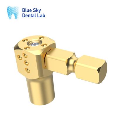 China Golden Scan Body Implant Edentulous Scan Bodies für Zahnimplantate zu verkaufen