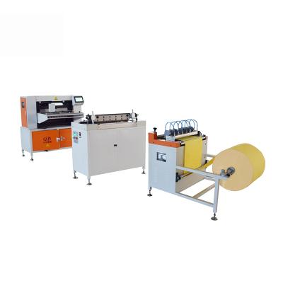 China Factory 2021 Hot Product Full-auto Leitai Knife Paper Filter Air Creasing Machine for sale