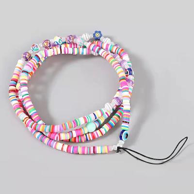 China Fashionable Euramerican rice bead pottery collocation lady punk multi-layer sweet style bracelet handmade adorn bohemian style for sale