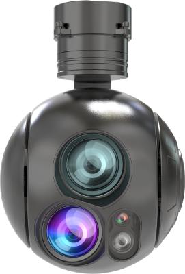 China Three Axes Three Sensors 30x Optical Zoom And Infrared Imaging Eo Ir Gimbal Of 125mm Diameter For Evidence Collection for sale