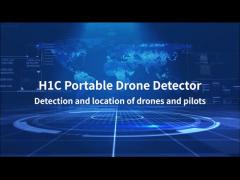 Portable drone detection and positioning equipment