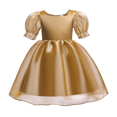 China Lovely Anti-static High Quality Kids Dress Baby Girls Birthday Wedding Summer Tutu Dress Dress Dress for sale