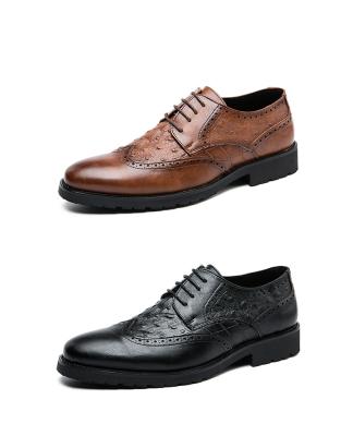 China Wholesales Fashionable Deodorization Good Leather Craft Shoes Men's Competitive Price In for sale