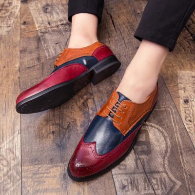 China Soft Sole Leather Boots Men's Leather Shoes Boots Unique Hard Deodorization Pump Shoes for sale