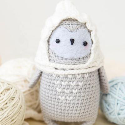 China 2021 Crochet Doll Cartoon Dolls Handmade Knitting Crafts Toys for sale