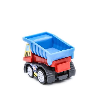 China Birthday Gift Mini Car For Gift Kids Cartoon Toys Candy Color Matched Plastic Pull Back Vehicles Custom Toy for sale