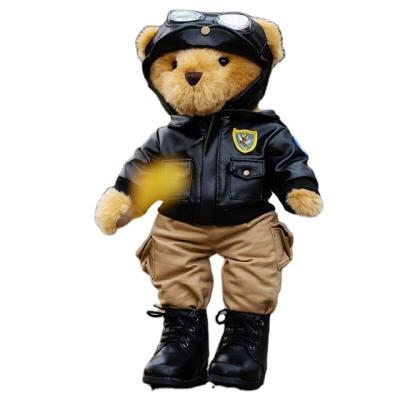 China Various Style Soft Eco-friendly Teddy Bear With Cloths for sale