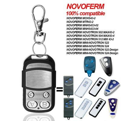 China Privacy Novoferm - Tormatic 512 Mix43-2 Mini Carbon Garage Door Remote Control 433.92mhz Rolling Security Code for sale