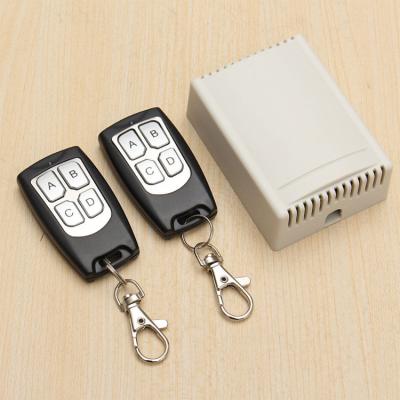 China Automitic Gate/Garage Door/Window etc Channel 12V DC Wireless Relay Remote Control Switch 200m 433Mhz 4 bdrms for sale