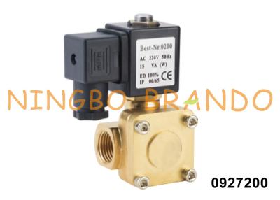 Chine 0927200 Électrovanne Laiton 1/2'' 1.6 MPa 2 Voies Normalement Fermée 24V 110V 220V à vendre