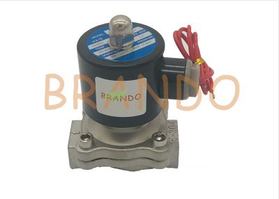 Chine Valve pneumatique de solénoïde normalement fermé/fil pouce de vanne électromagnétique l'eau 1/2 » à vendre