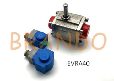 China válvula electromagnética actuada servo de la refrigeración del pistón de los refrigerantes del amoníaco de 042H1142 EVRA 40 con las conexiones de la soldadura de extremo en venta