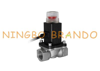 China O gás normalmente aberto da emergência cortou C.C. 1 1/2 da válvula de solenoide 9V 12V 3/4 de polegada à venda