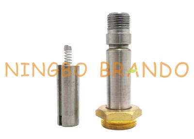 China Auto Drain Valve Parts Brass M20 Seat Stainless Steel Solenoid Plunger Tube Assembly for sale